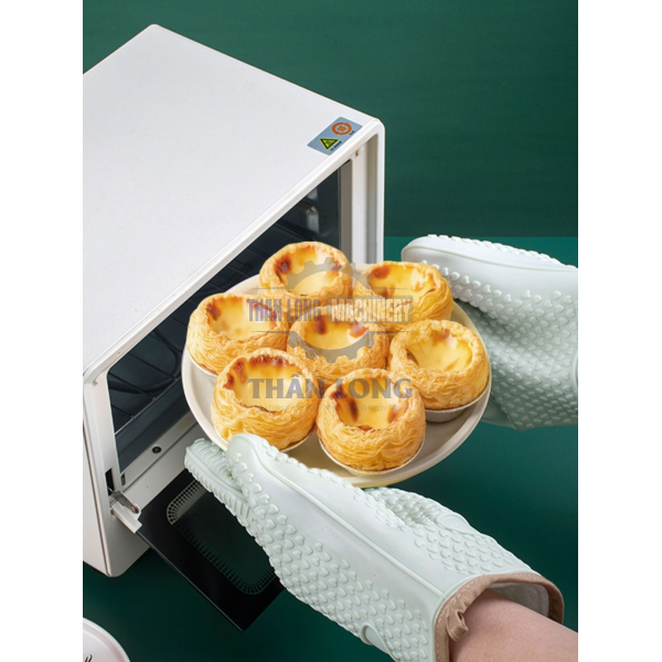 Bao tay Silicon cách nhiệt, chống trơn, chống nóng, 2 LỚP