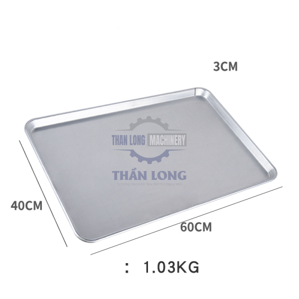 Khay nướng bánh công nghiệp 400x600mm, nhiều loại, giá tốt