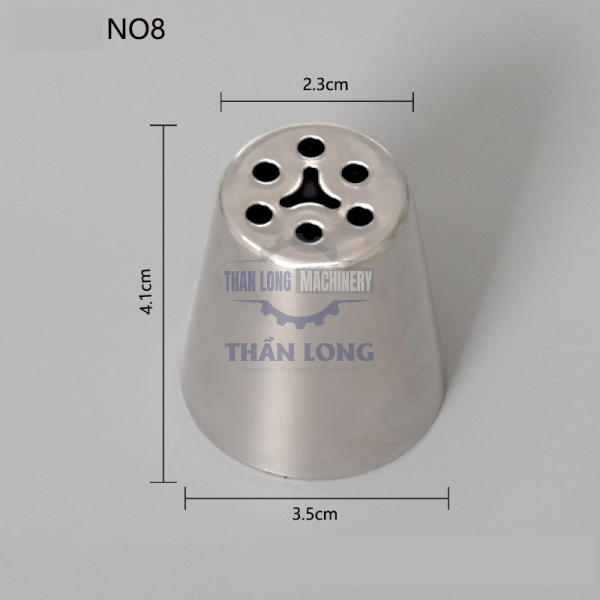 Đui bắt kem kiểu Nga, nhiều loại, INOX dày