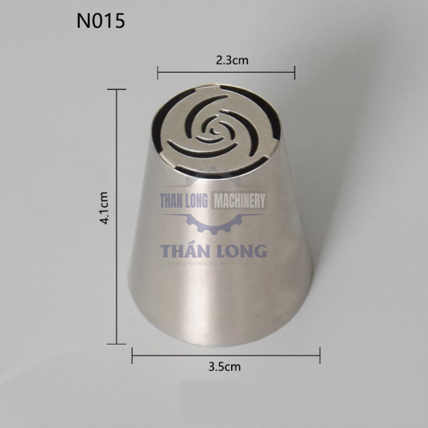 Đui bắt kem kiểu Nga, nhiều loại, INOX dày