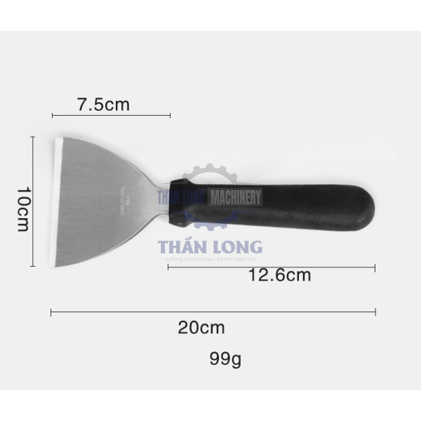 Xẻng sạn làm bánh, xẻng lấy bánh Gato Pizza, INOX không gỉ, nhiều loại  Chất liệu: INOX + cán nhựa PPC