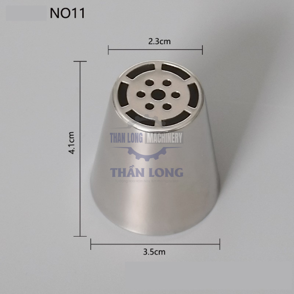 Đui bắt kem kiểu Nga, nhiều loại, INOX dày