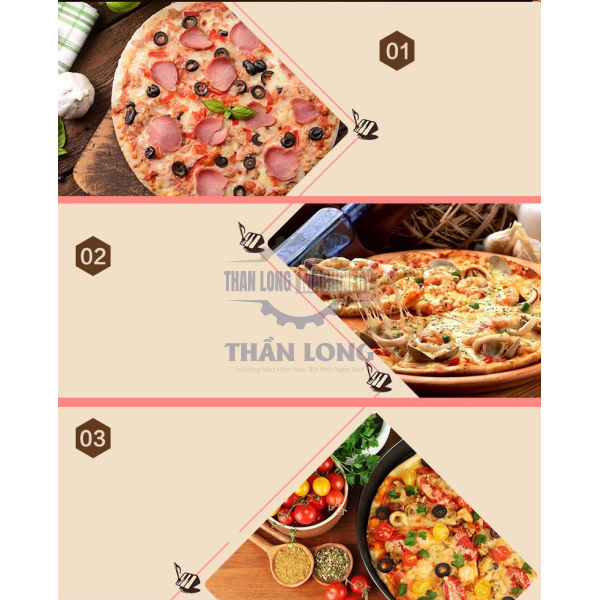 Khay Pizza cạn [CHỐNG DÍNH] nhiều Size