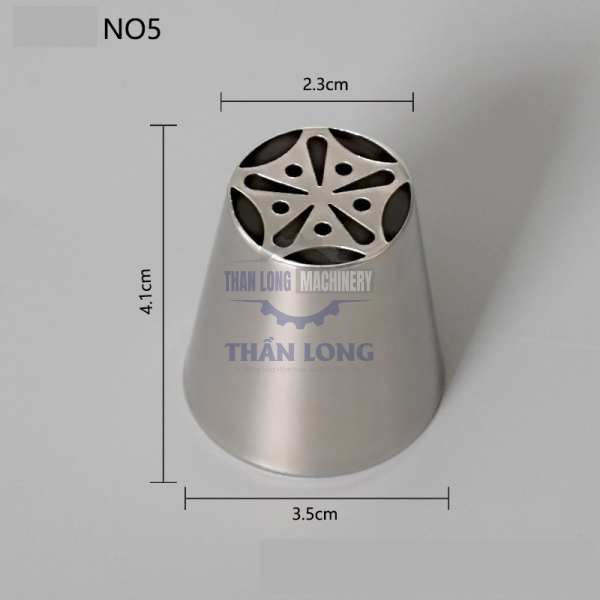 Đui bắt kem kiểu Nga, nhiều loại, INOX dày