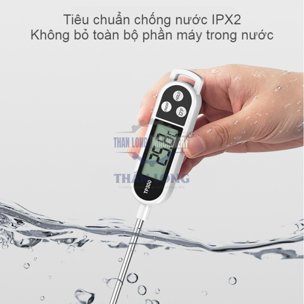 Nhiệt kế kèm đầu dò inox TP300, chất lượng tốt