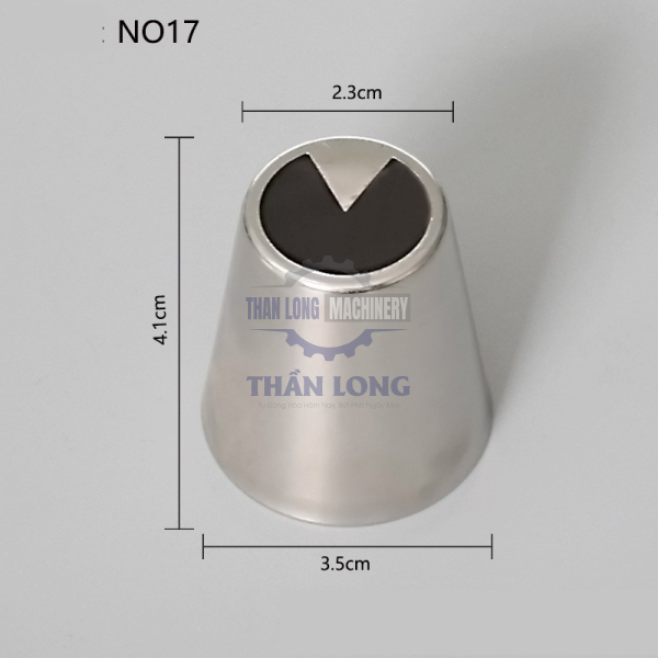 Đui bắt kem kiểu Nga, nhiều loại, INOX dày