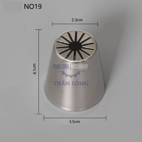 Đui bắt kem kiểu Nga, nhiều loại, INOX dày