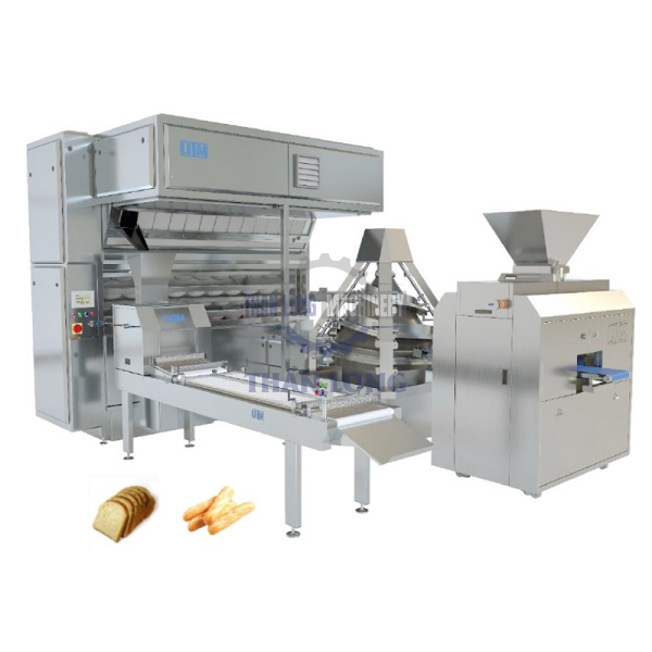 Dây chuyền sản xuất bánh mì Sandwich, Baguette