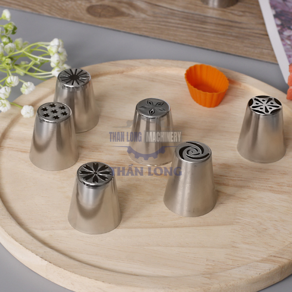 Đui bắt kem kiểu Nga, nhiều loại, INOX dày