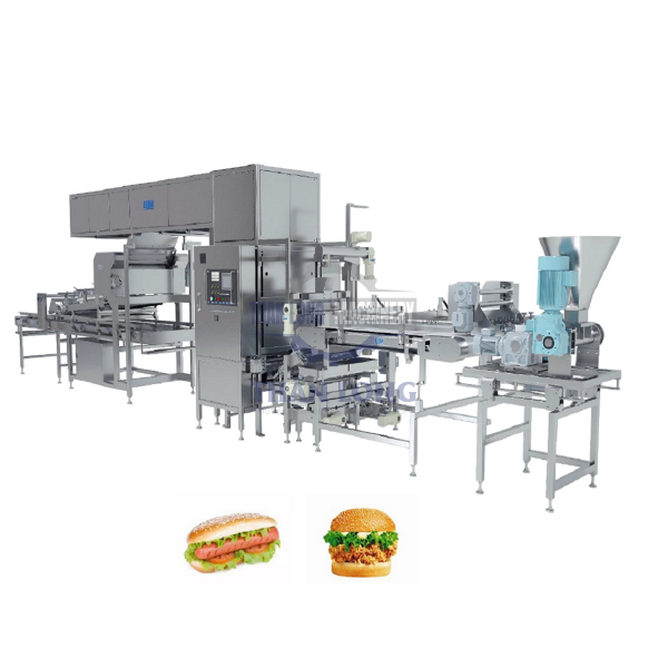 Dây chuyền sản xuất Hamburger, Hot dog